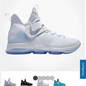 Boys Lebron XIV (14) US Size 5